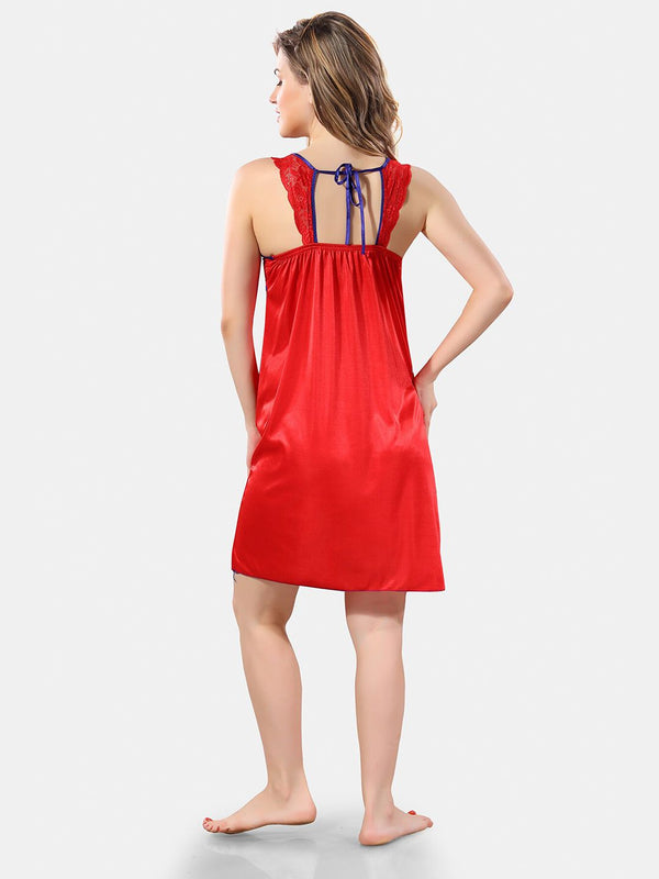 Be You Shoulder Strap Satin Maxi Nightdress With Robe