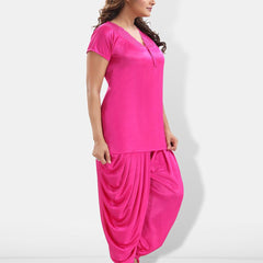 Be You 6 Pieces Satin Maxi Nightdress Set With Robe And Lingerie Set