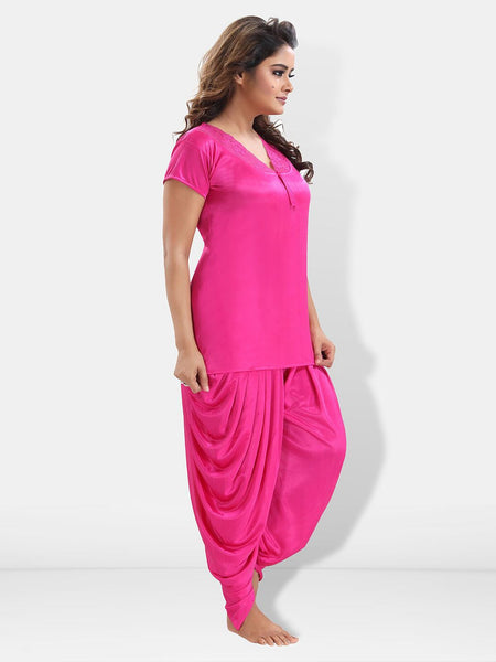 Be You 6 Pieces Satin Maxi Nightdress Set With Robe And Lingerie Set