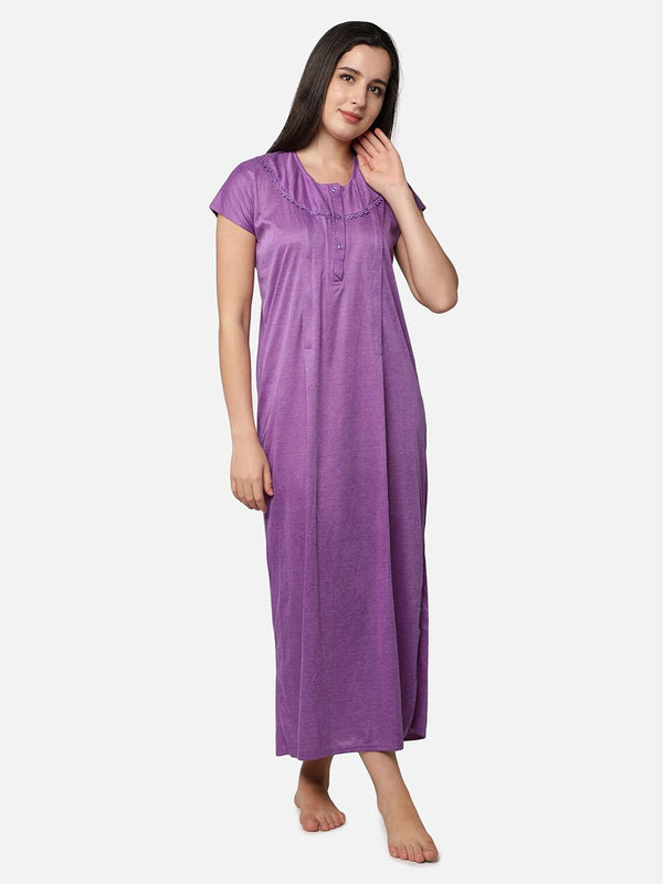 Be You Striped Maternity Maxi Nightdress