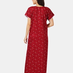 Be You Printed Maxi Nightdress