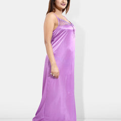 Be You Pack Of 6 V-Neck Satin Maxi Wrap Nightdress