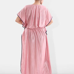 Be You V-Neck Satin Maxi Kaftan Nightdress