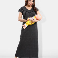 Be You Striped Maxi Nightdress