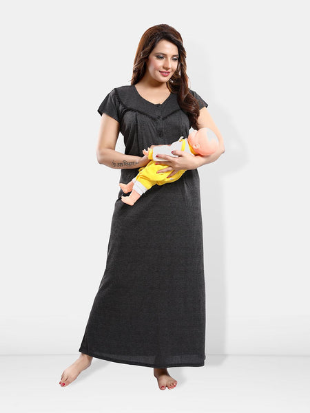 Be You Striped Maxi Nightdress
