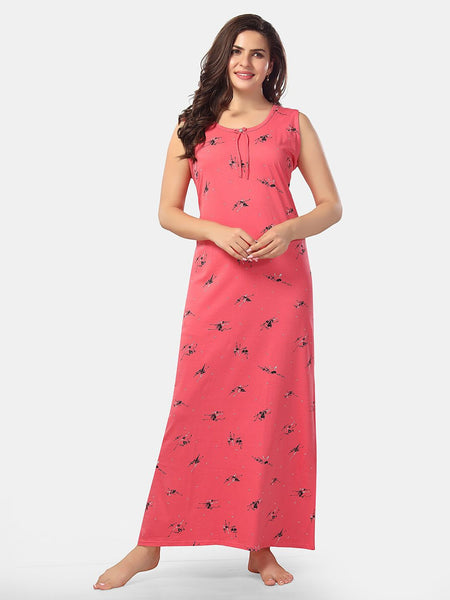 Be You Printed Maxi Nightdress