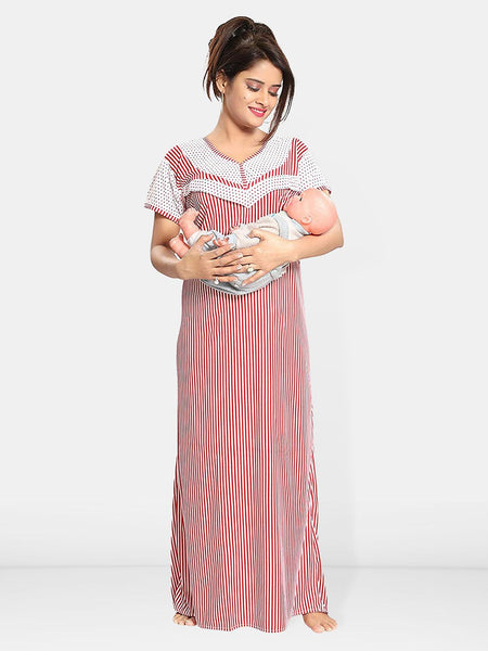 Be You Printed Maxi Nightdress Pack Of 2