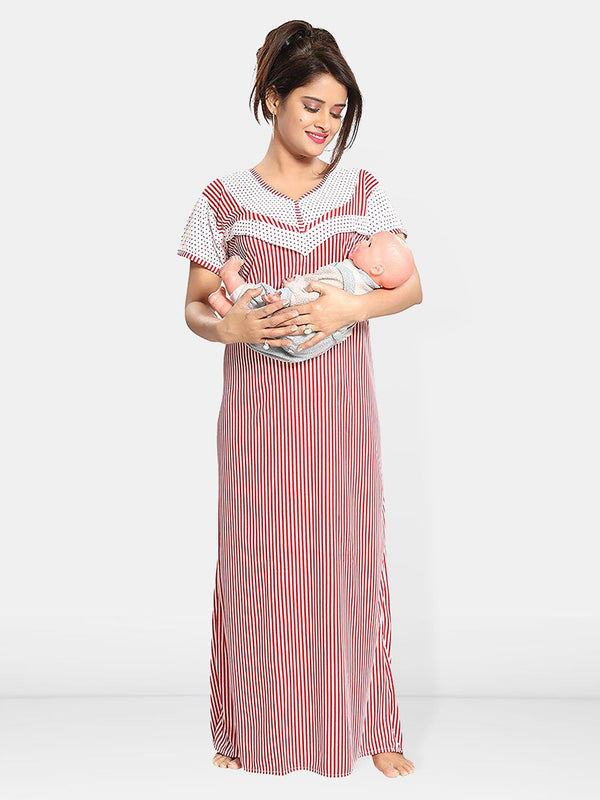 Be You Printed Maxi Nightdress Pack Of 2