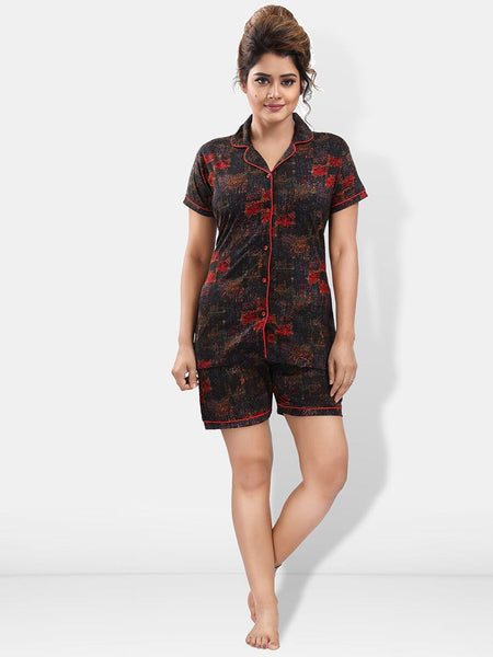 Be You Abstract Printed Night suit