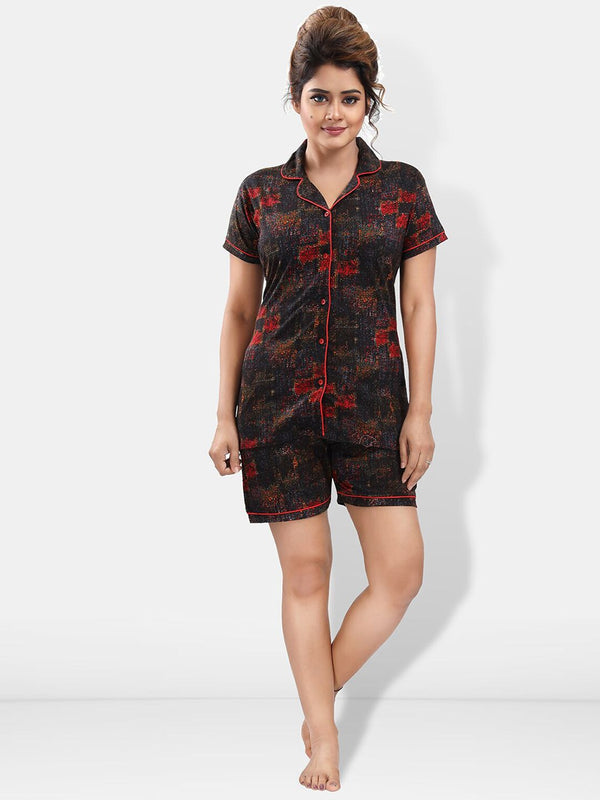 Be You Abstract Printed Night suit