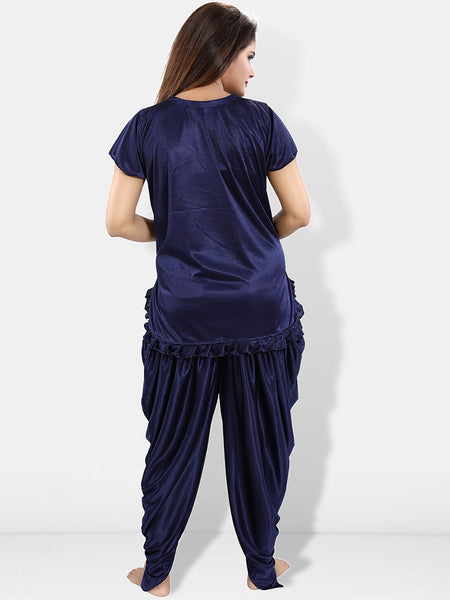 Be You Square Neck Satin Night suit