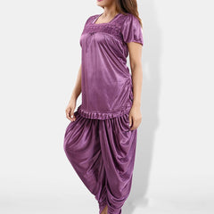 Be You Square Neck Satin Night suit