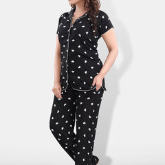 Be You Women Graphic Printed Night suit