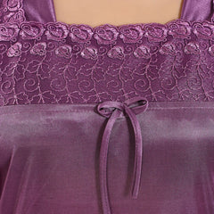 Be You Square Neck Satin Night suit