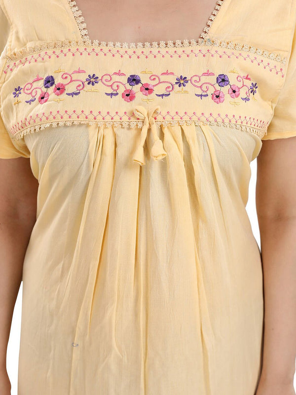 Be You Square Neck Maxi Sweat Nightdress
