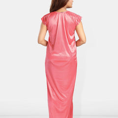 Be You Women Pack of 2 Printed Maxi Wrap Nightdress