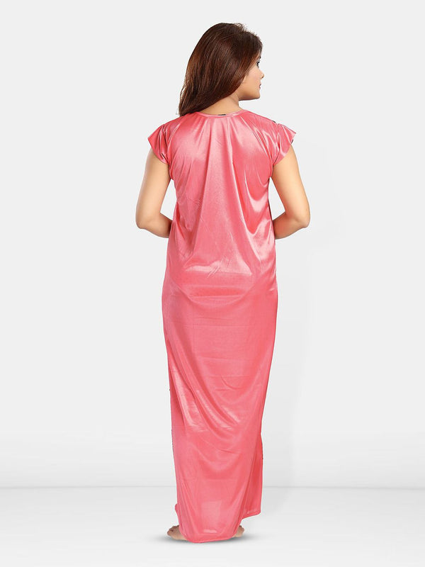 Be You Women Pack of 2 Printed Maxi Wrap Nightdress