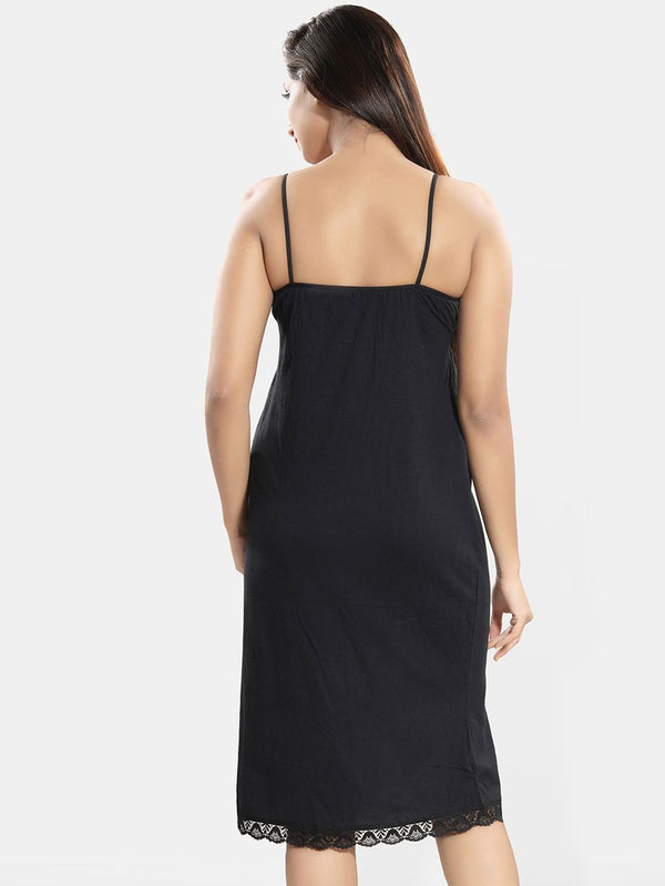 Be You Sleeveless Cotton Knee Length Nightdress