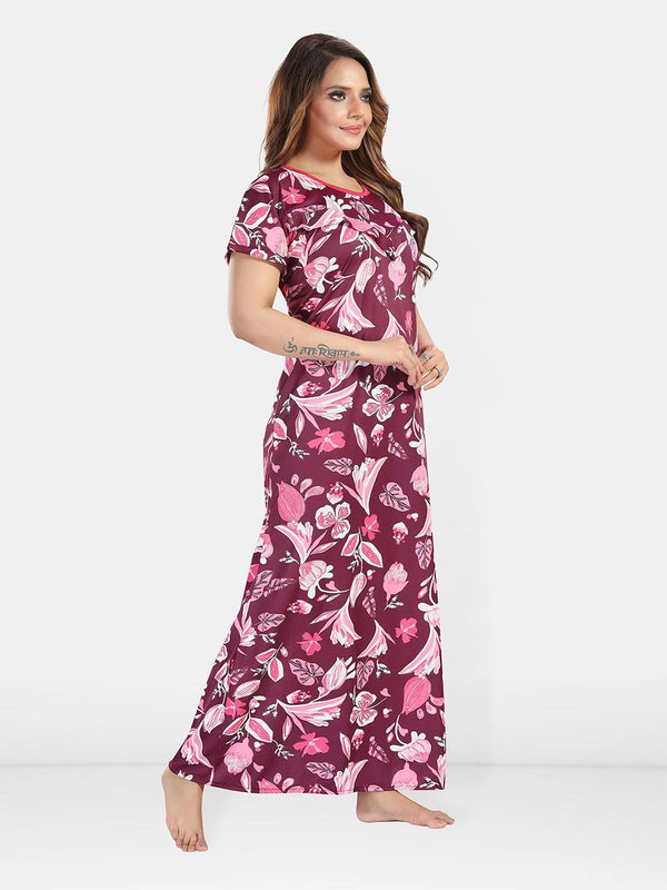 Be You Printed Maxi Nightdress