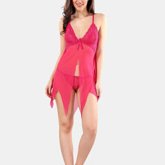 Be You Net Baby Doll With Asymmetric