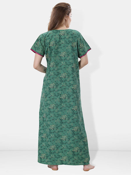 Be You Floral Printed Maxi Nightdress