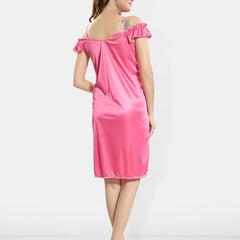 Be You Satin Wrap Nightdress With Robe