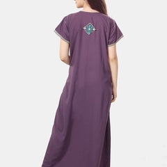Be You Embroidered Maxi Nightdress