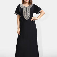 Be You Embroidered Maxi Nightdress