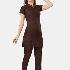 Be You Ethnic Motifs Printed Night Suit