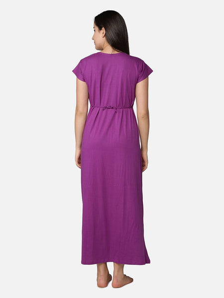 Be You Purple Maxi Nightdress