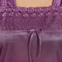 Be You Pack of 2 Square Neck Satin Night suit