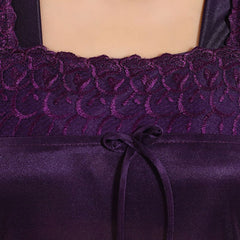Be You Satin Top & Pyjamas Night suit