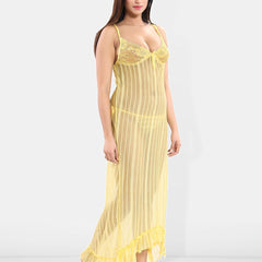 Be You Self Design Net Baby Doll With Brief
