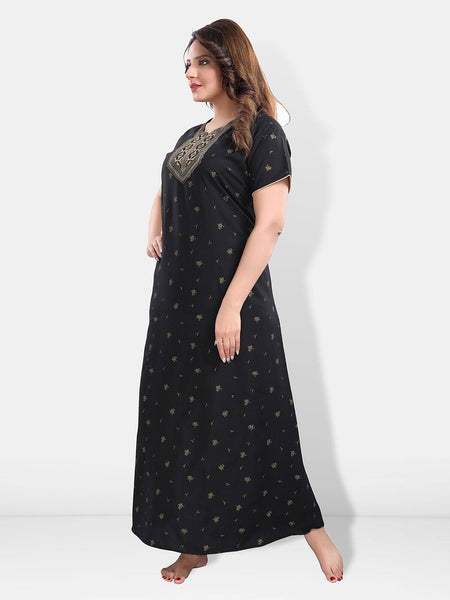 Be You Floral Printed Maxi Nightdress