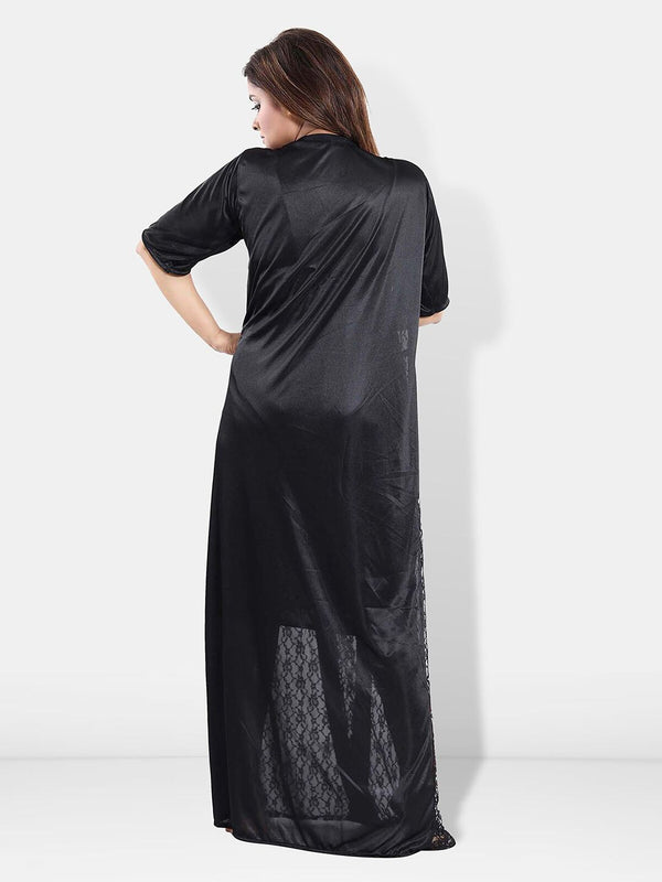 Be You Satin Maxi Nightdress With Robe