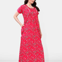 Be You Floral Printed Maxi Nightdress