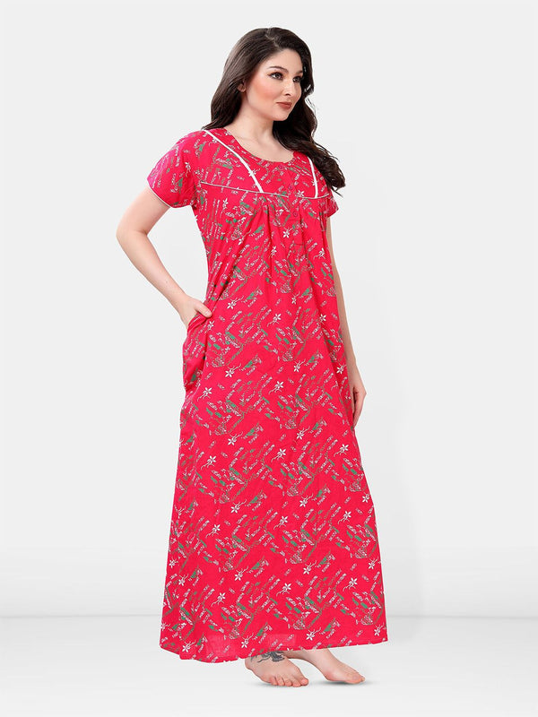 Be You Floral Printed Maxi Nightdress