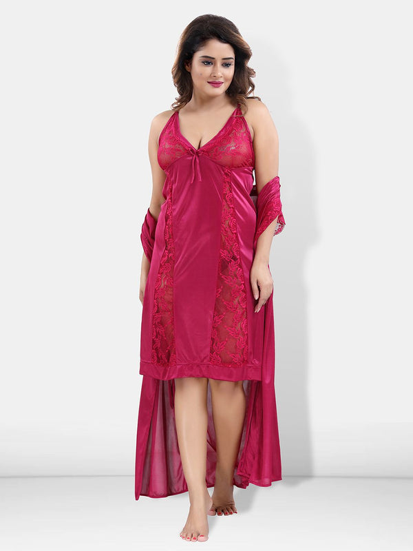 Be You Magenta Nightdress