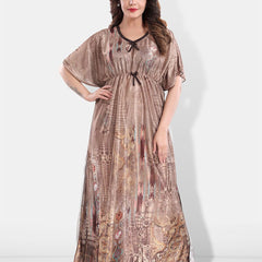 Be You Printed Maxi Kaftan Nightdress