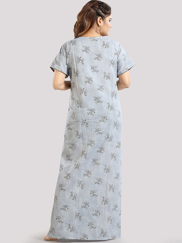 Be You Floral Printed Maxi Nightdress