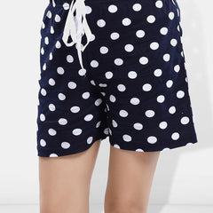 Be You Women Polka Dots Printed Lounge Shorts
