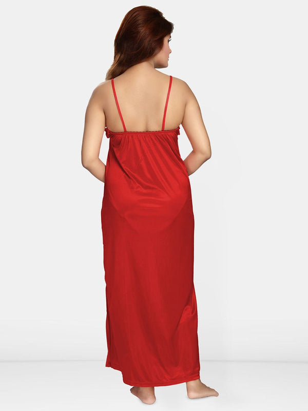 Be You Women Conversational Printed Maxi Nightdress
