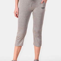 Be You Women Solid  Mid Rise Three-Fourth Tights
