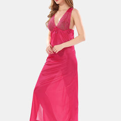 Be You Satin Maxi Nightdress With Robe