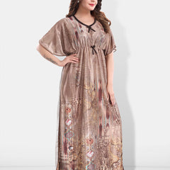 Be You Printed Maxi Kaftan Nightdress