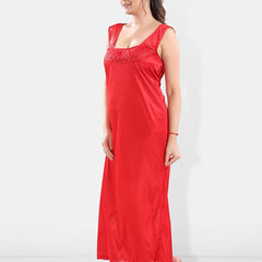 Be You Satin Maxi Nightdress With Robe