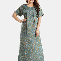 Be You Floral Printed Maxi Nightdress