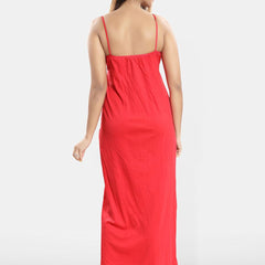 Be You Shoulder Straps Cotton Maxi Nightdress
