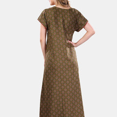 Be You Geometric Printed Maxi Nightdress