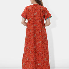 Be You Floral Embroidered Maxi Nightdress